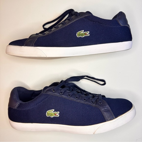 Lacoste Other - Lacoste Grad Vulc 117 Navy Blue Sneakers (Size 9 Men’s) 🐊